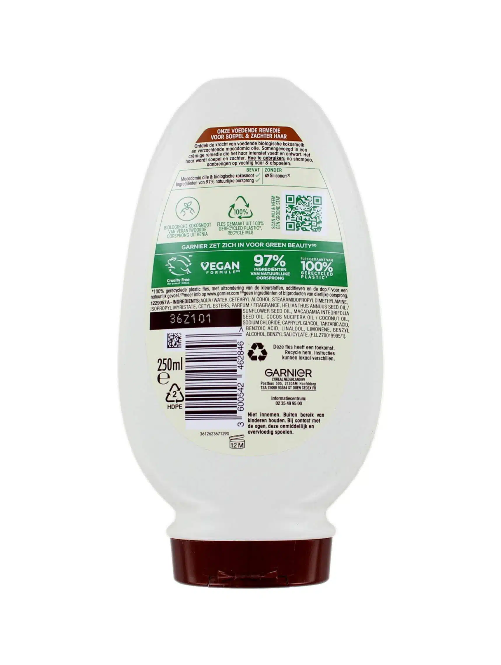 Garnier Loving Blends Conditioner Kokosmelk & Macadamia, 250 ml
