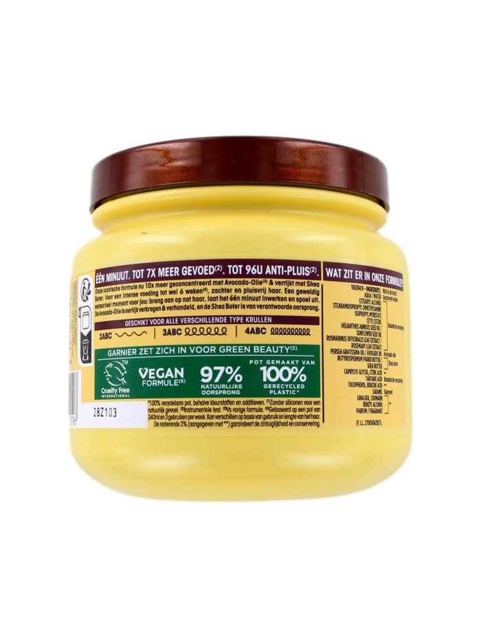 Garnier Loving Blends Haarmasker Avocado Olie & Shea Boter, 340 ml