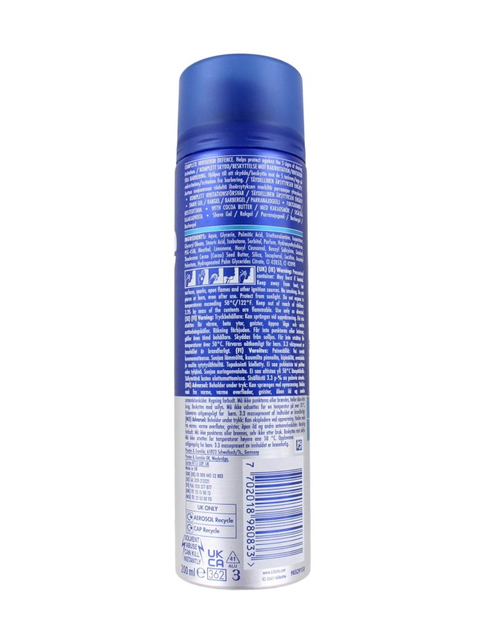 Gillette Series Scheergel Moisturising, 200 ml