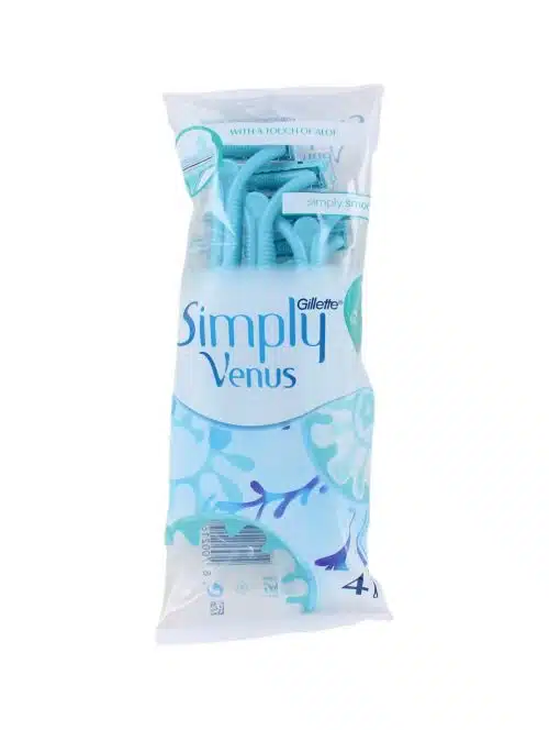 Gillette Venus 2 Wegwerpscheermesjes Simply, 4 Stuks