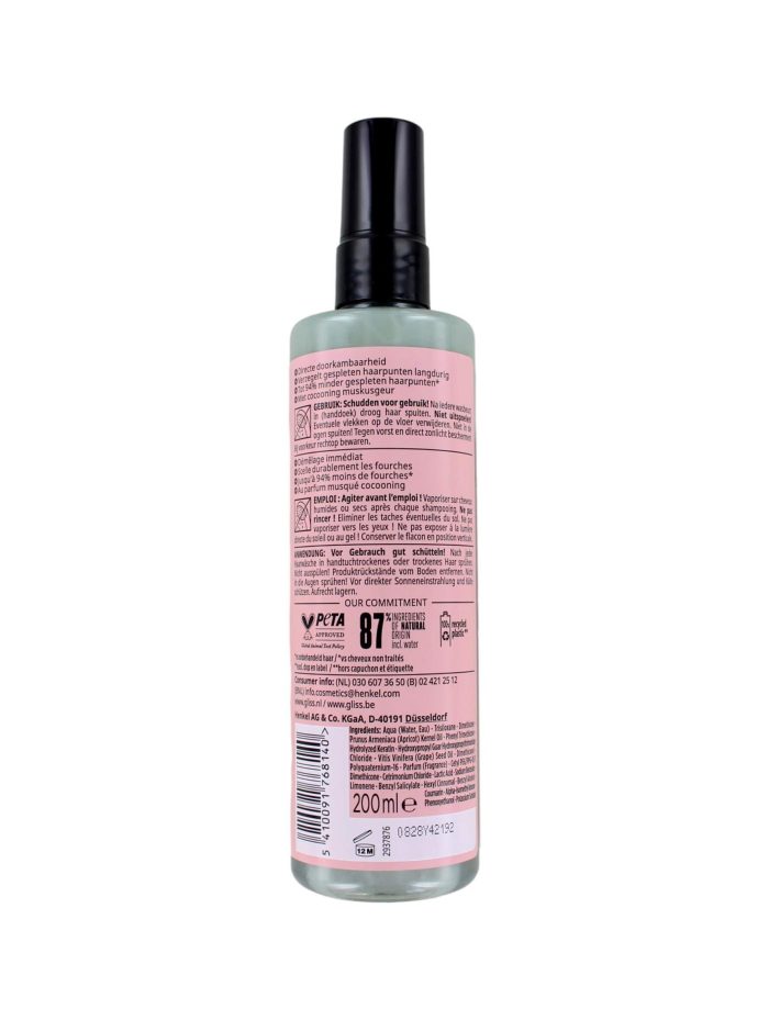 Gliss Kur Anti Klit Spray Split Hair Miracle, 200 ml