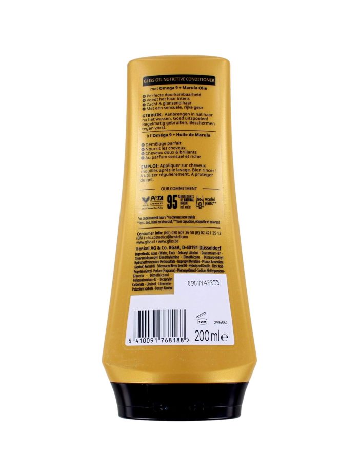 Gliss Kur Conditioner Oil Nutrive, 200 ml