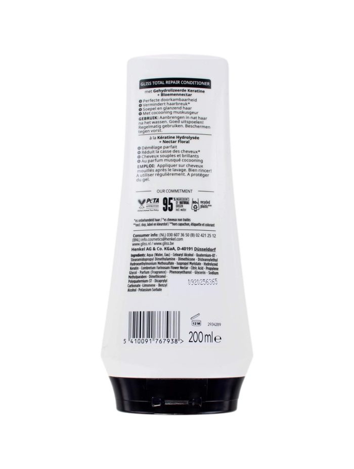 Gliss Kur Conditioner Total Repair, 200 ml