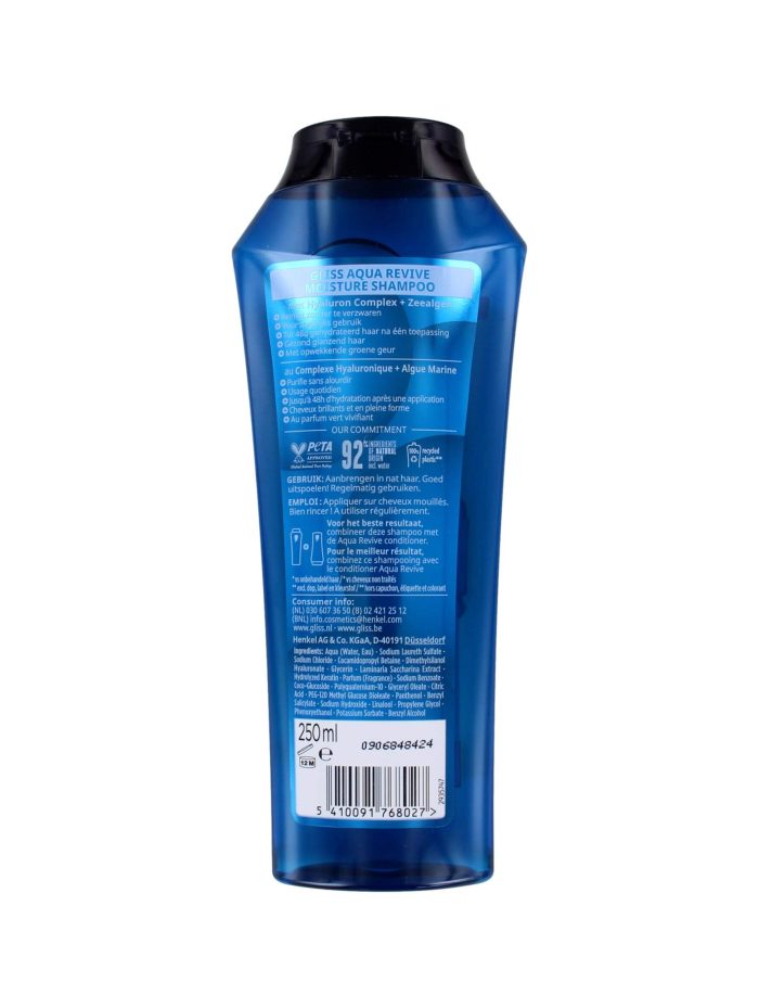 Gliss Kur Shampoo Aqua Revive, 250 ml