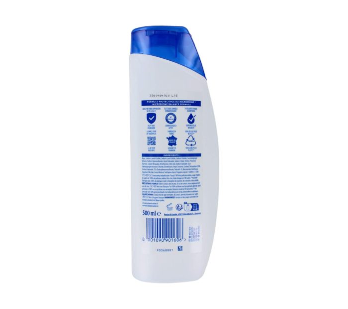 Head & Shoulders Shampoo Classic, 500 ml