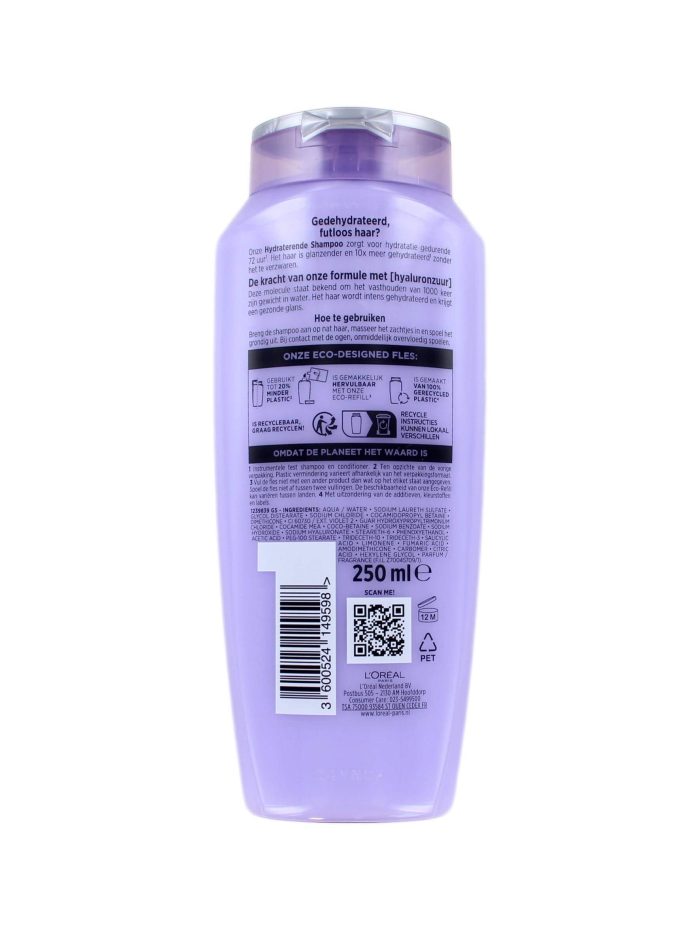 L'Oreal Elvive Shampoo Hydra Hyaluronic 250 ml