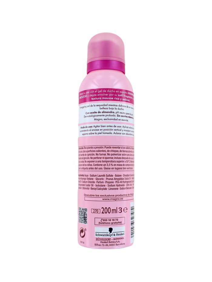 Magno Doucheschuim Mousse Rose, 200 ml