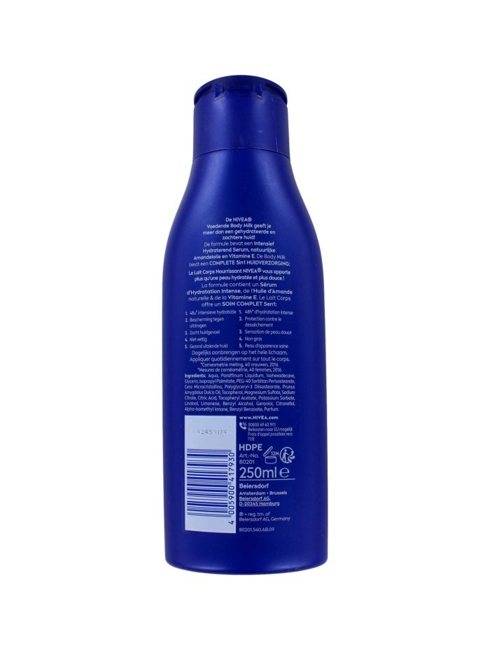 Nivea Bodymilk Verzorgend, 250 ml