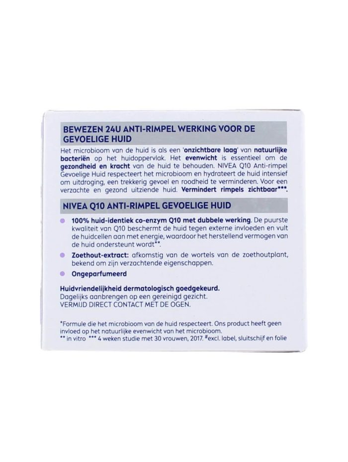 Nivea Dagcreme Q10 Power Gevoelige Huid, 50 ml