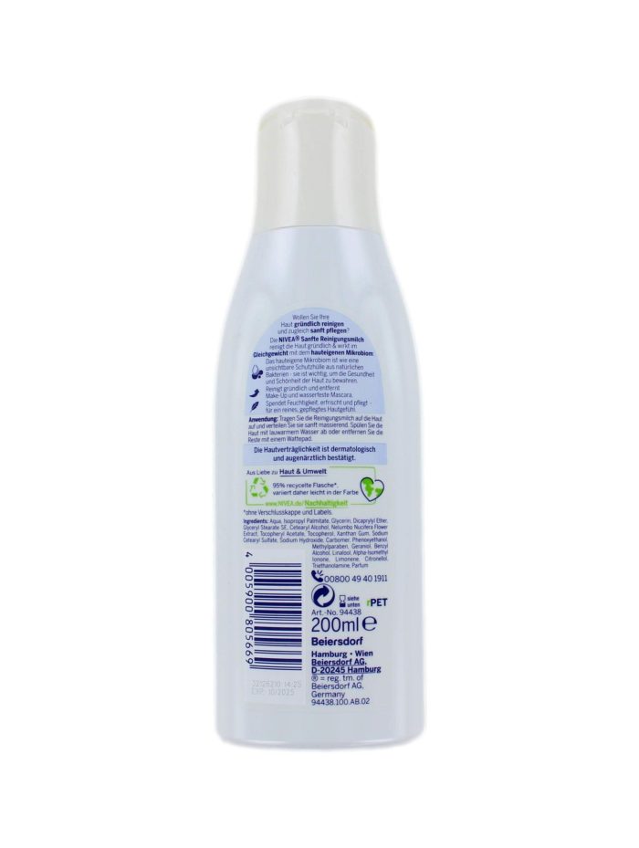 Nivea Reinigingsmelk Elk Huidtype, 200 ml