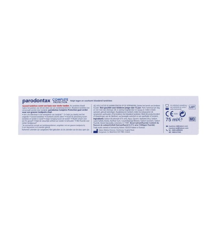 Parodontax Tandpasta Complete Protection Whitening, 75 ml