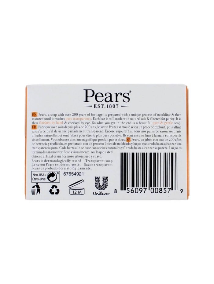 Pears Zeep, 125 gram