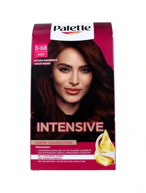 Poly Palette Haarverf Intensive Oil-Care Color 650 Kastanje Middenbruin