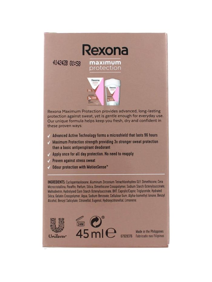 Rexona Deodorant Maximum Protection Confidence, 45 ml