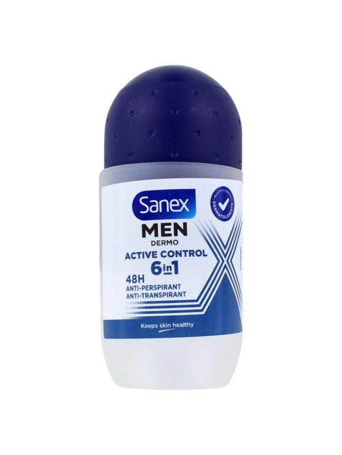Sanex Deodorant Roller For Men Active Control, 50 ml