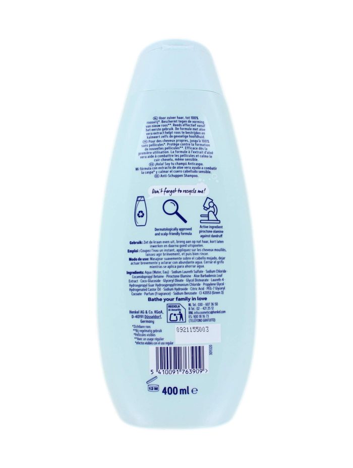 Schwarzkopf Shampoo Anti-Roos, 400 ml