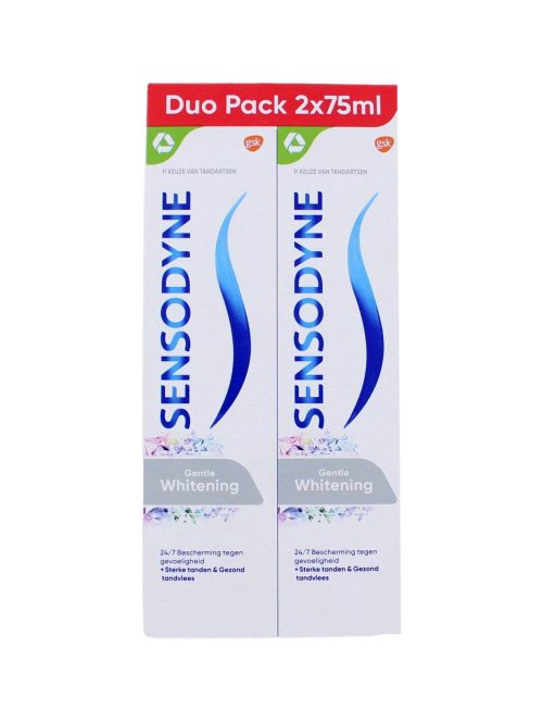 Sensodyne Tandpasta Gentle Whitening Duo Pack, 2x75 ml
