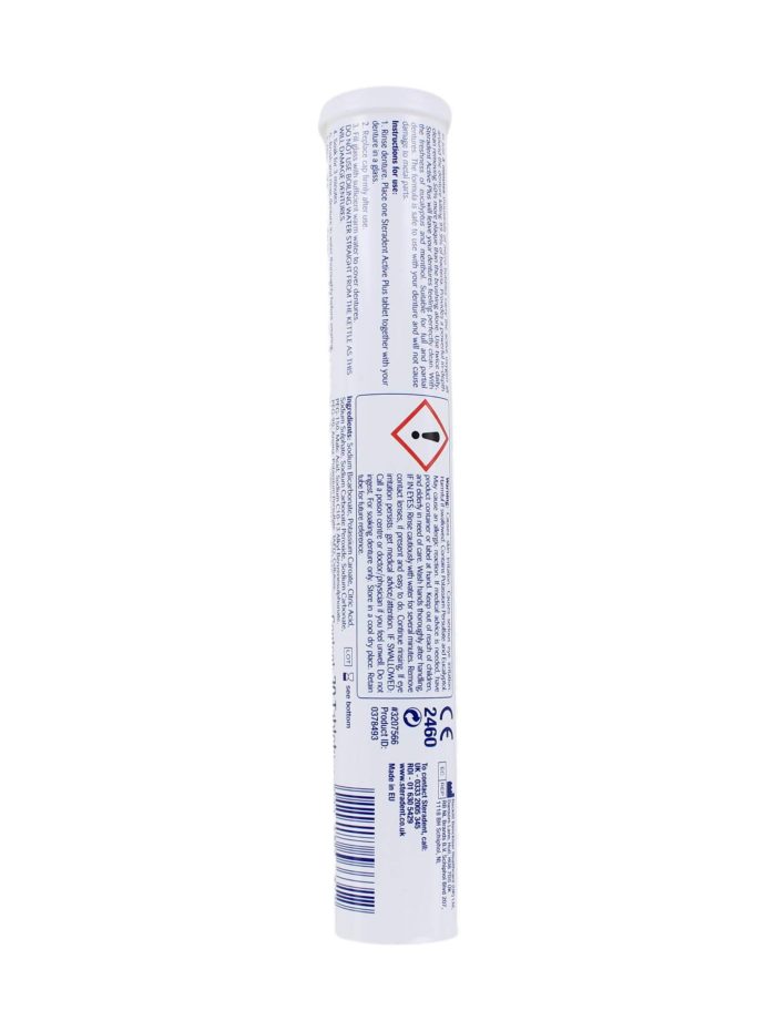 Steradent Reinigingstabletten Active Plus, 30 Stuks