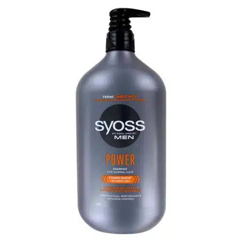 Syoss Shampoo Men Power Met Pomp, 750 ml