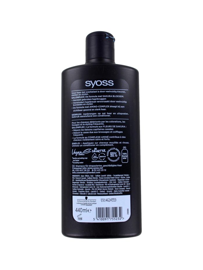 Syoss Shampoo Salonplex, 440 ml