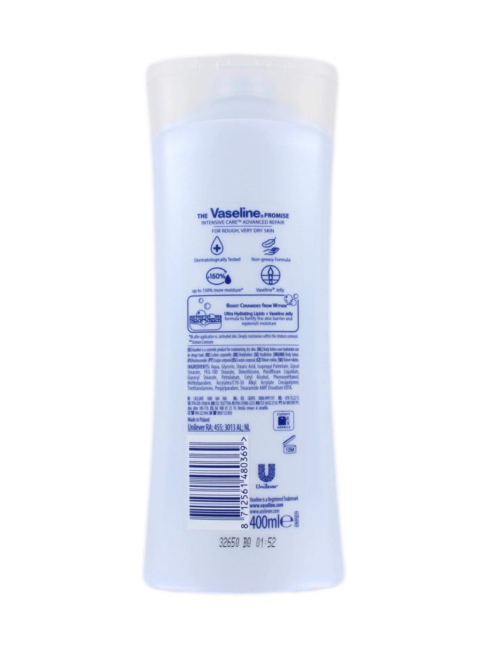 Vaseline Bodylotion Intensive Care Advanced Repair, 400 ml