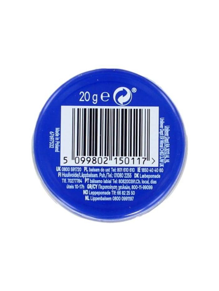 Vaseline Lip Therapy Original, 20 Gram