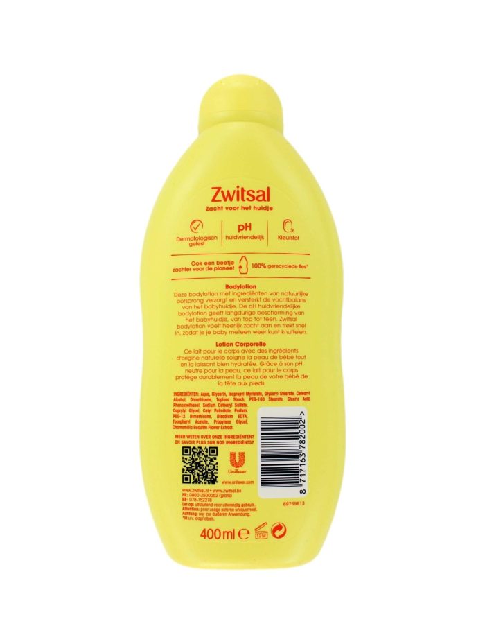 Zwitsal Bodylotion, 400 ml