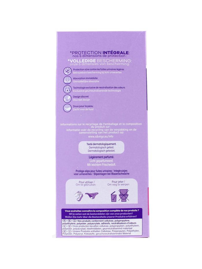 Always Discreet Inlegkruisjes Normal, 28 stuks