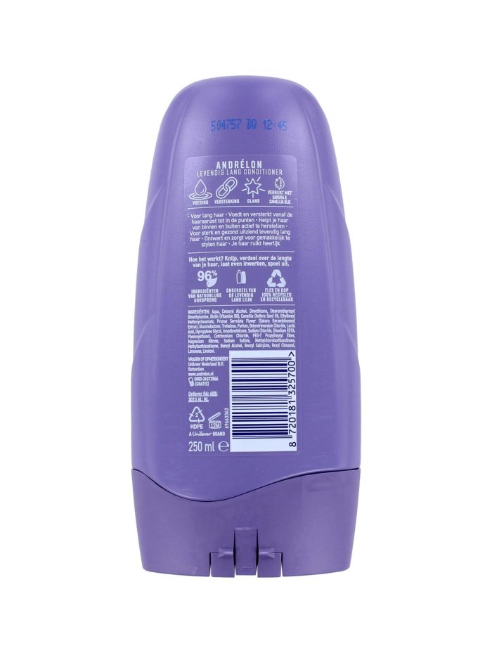 Andrelon Conditioner Levendig Lang, 250 ml