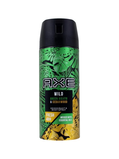 Axe Deodorant Spray Wild Green Mojito & Cedarwood, 150 ml