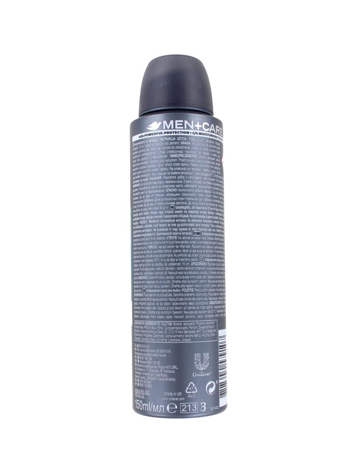 Dove Men+Care Deodorant Spray Clean Comfort, 150 ml