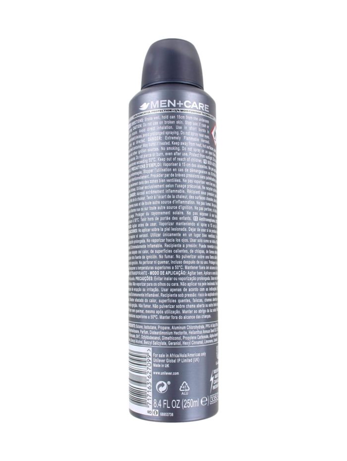 Dove Men+Care Deodorant Spray Sport Active+Fresh, 250 ml