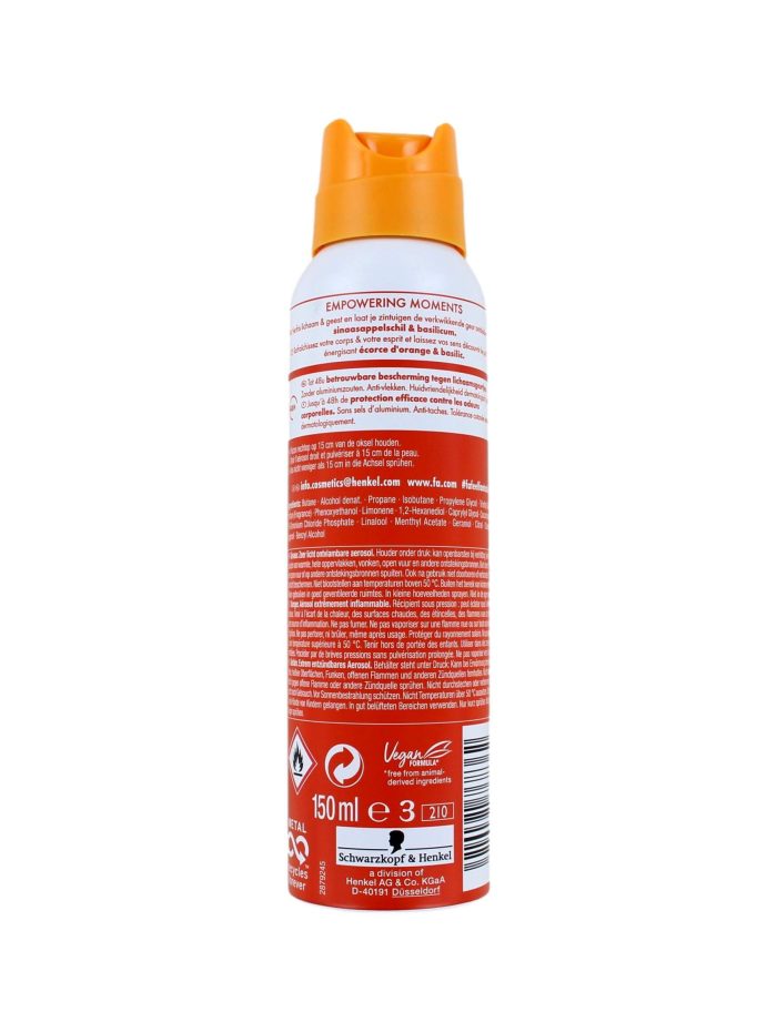 Fa Deodorant Spray Empowering Moments, 150 ml