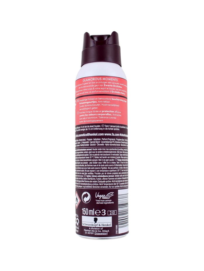 Fa Deodorant Spray Glamorous Moments, 150 ml