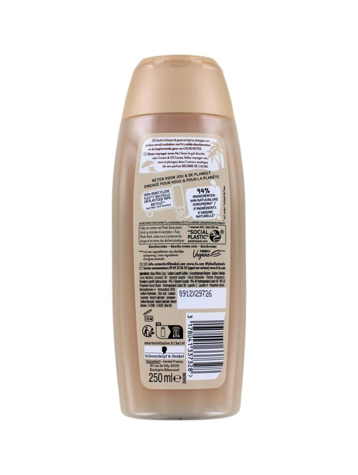 Fa Douchegel Cream & Oil Cacao Butter, 250 ml