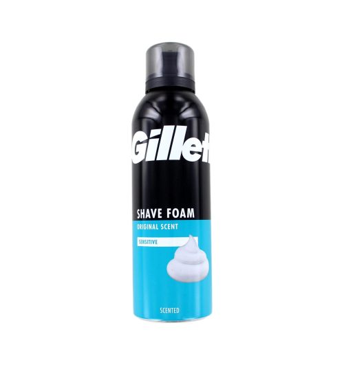 Gillette Scheerschuim Gevoelige Huid, 200 ml