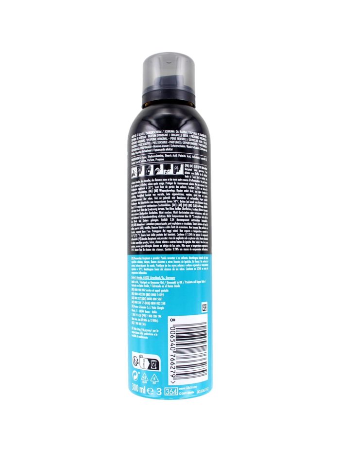 Gillette Scheerschuim Sensitive, 300 ml