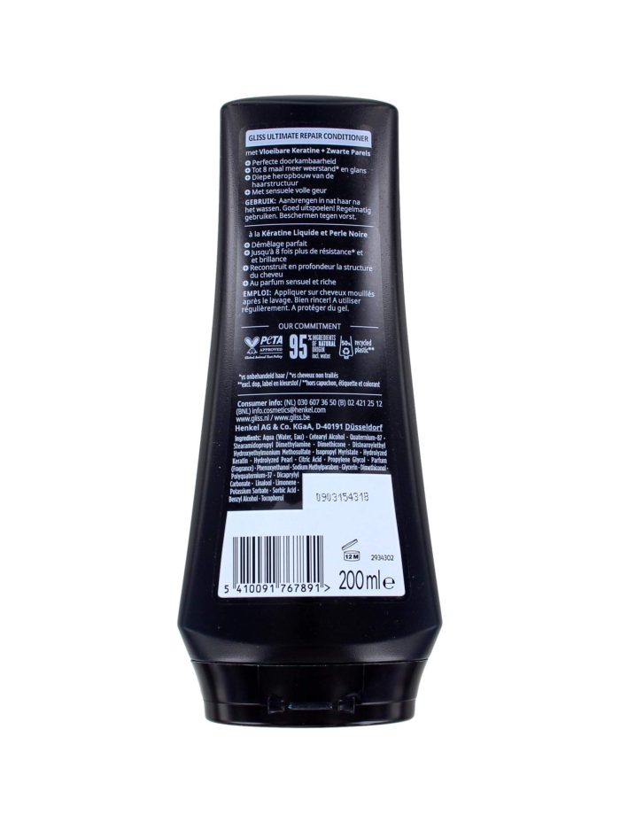 Gliss Kur Conditioner Ultimate Repair, 200 ml