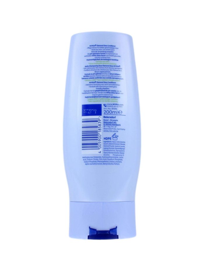 Nivea Conditioner Diamond Gloss, 200 ml
