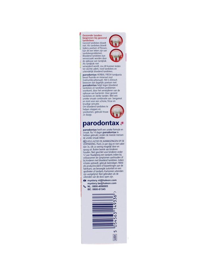Parodontax Tandpasta Herbal Fresh, 75 ml