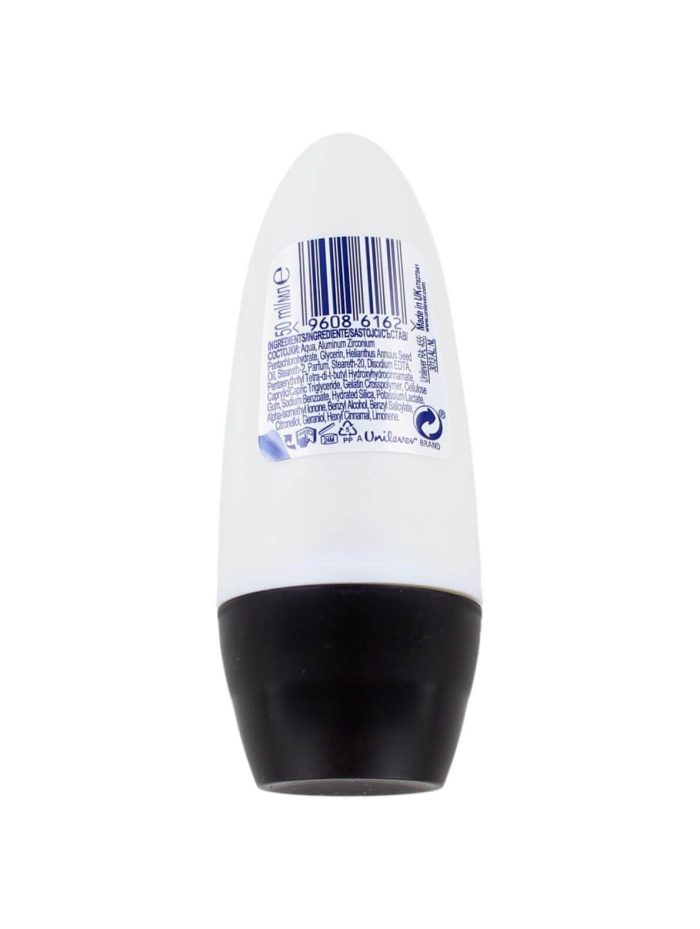 Rexona Deodorant Roller Invisible Pure, 50 ml