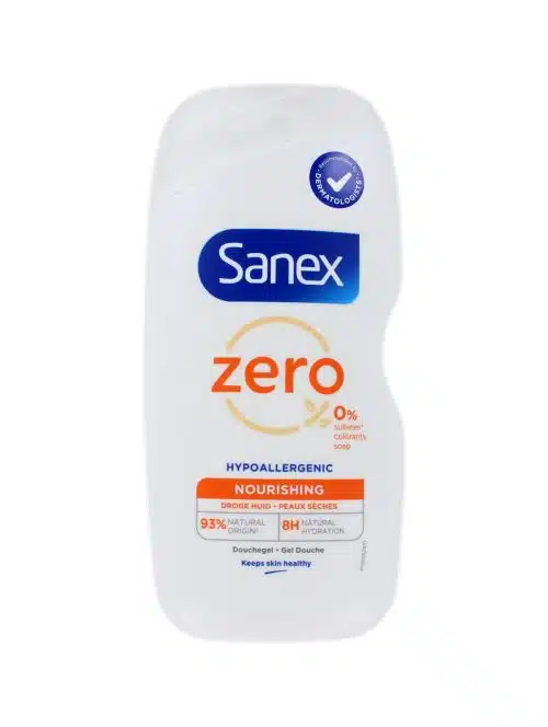 Sanex Douchegel Zero% Droge Huid, 400 ml