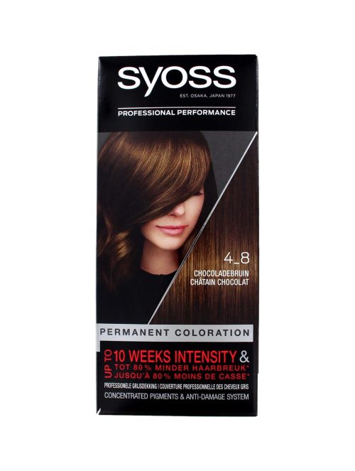 Syoss Haarverf 4-8 Chocolade Bruin
