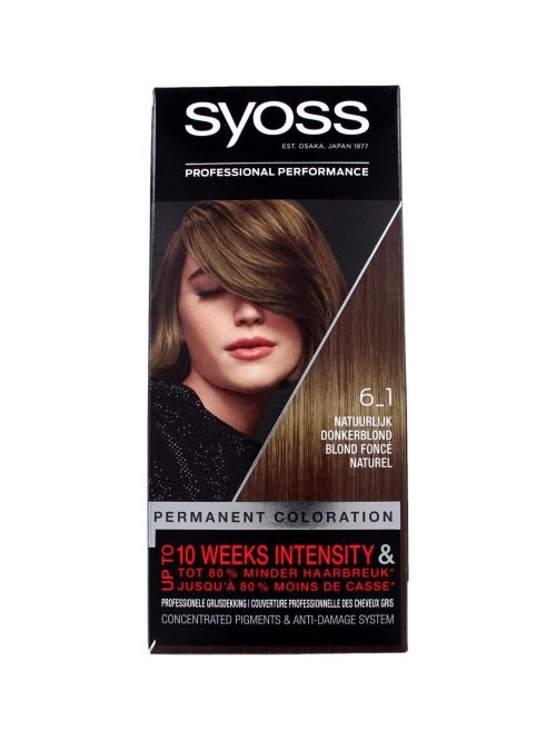 Syoss Haarverf 6-1 Natuurlijk Donkerblond