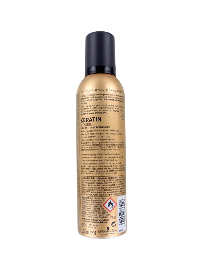 Syoss Mousse Keratine, 250 ml