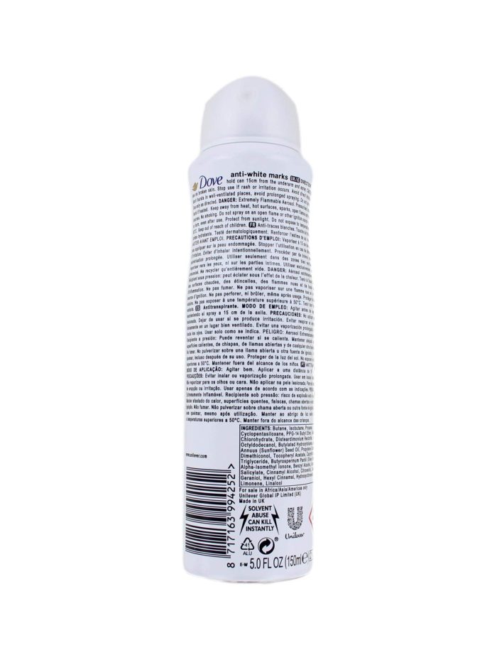 Dove Deodorant Spray Invisible Dry, 150 ml