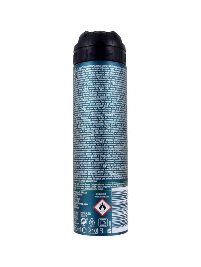 Rexona Men Deodorant Spray Quantum Dry, 150 ml