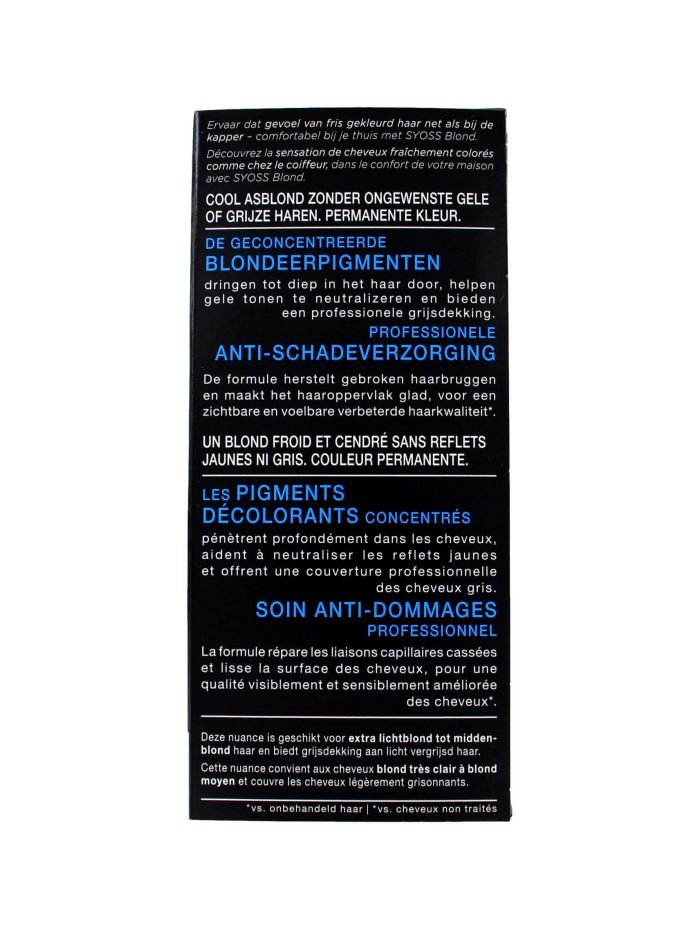 Syoss Haarverf 10-55 Ultra Platina Blond