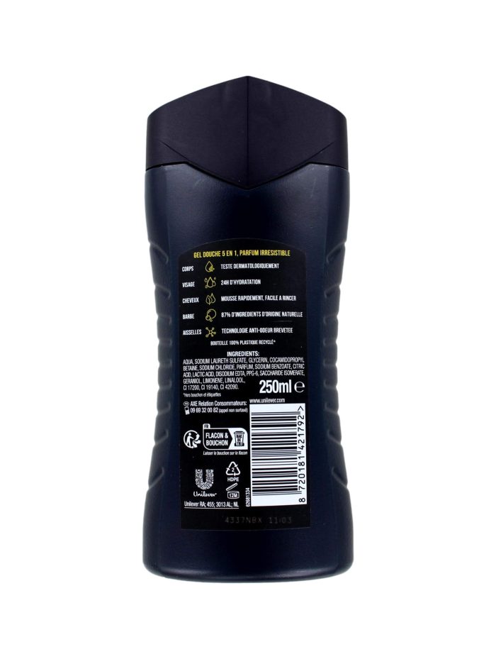Axe Douchegel Dark Temtation, 250 ml