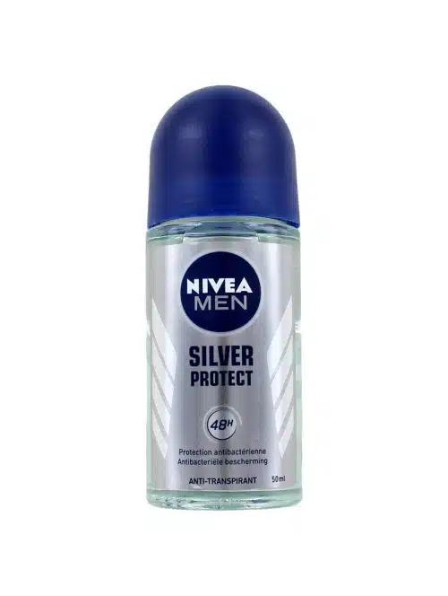 Nivea Men Deodorant Roller Silver Protect, 50 ml